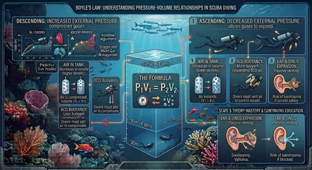 Boyle’s Law: The Fundamental Gas Law of Scuba Diving